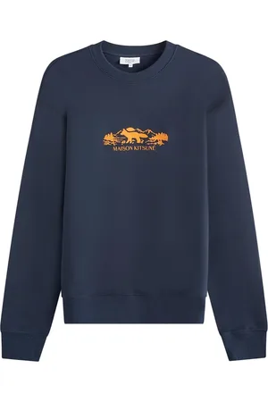 Maison Kitsuné Hombre, Sudaderas, Azul, Talla: M