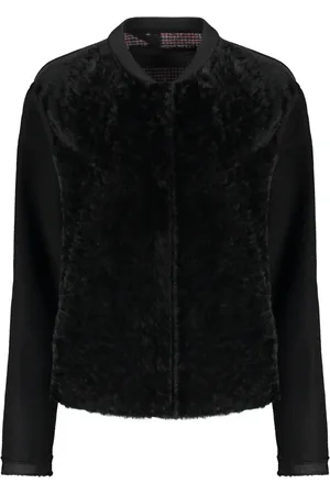 MOORER Mujer, Chaquetas, Negro, Talla: S