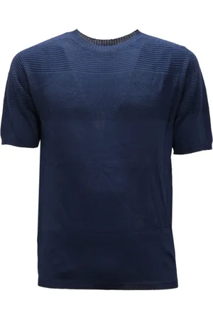 Daniele Fiesoli Hombre, Camisetas, Azul, Talla: S