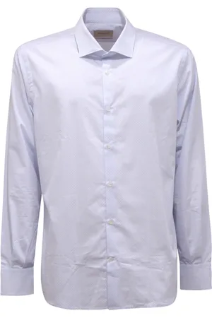 BROOKSFIELD Hombre, Camisas, Azul, Talla: L