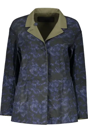 MOORER Mujer, Chaquetas, Azul, Talla: S