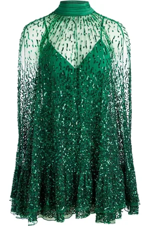 ALICE+OLIVIA Mujer, Vestidos, Verde, Talla: S