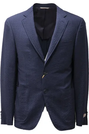 CANALI Hombre, Chaquetas, Azul, Talla: L