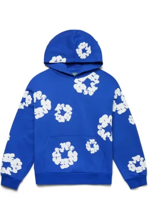 DENIM TEARS Hombre, Sudaderas, Azul, Talla: L