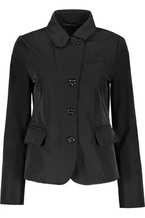 MOORER Mujer, Chaquetas, Negro, Talla: 2XS