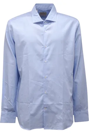 BROOKSFIELD Hombre, Camisas, Azul, Talla: L