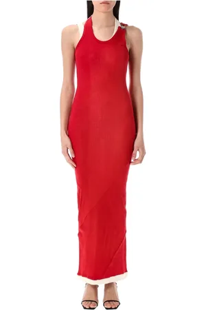 Jean Paul Gaultier Mujer, Vestidos, Rojo, Talla: S
