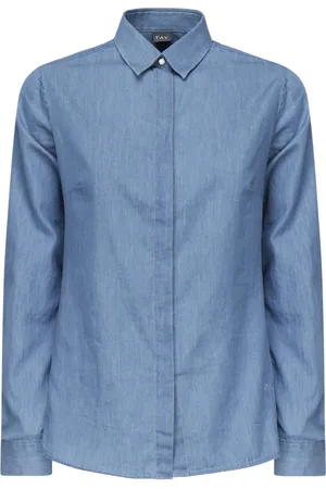 FAY Mujer, Blusas y Camisas, Azul, Talla: XS