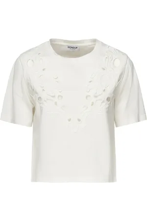 Dondup Mujer, Camisetas, Blanco, Talla: S