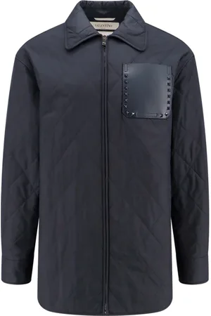 VALENTINO Hombre, Chaquetas, Azul, Talla: L