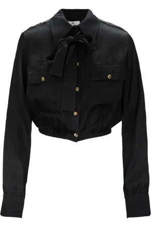 Elisabetta Franchi Mujer, Blusas y Camisas, Negro, Talla: S