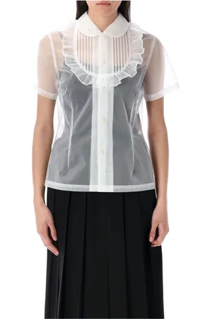 Comme des Garçons Mujer, Blusas y Camisas, Blanco, Talla: M