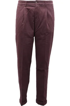 ELEVENTY Hombre, Pantalones, Púrpura, Talla: W33