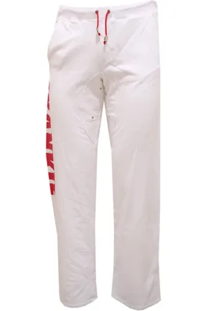 FRANKIE MORELLO Hombre, Pantalones, Blanco, Talla: M