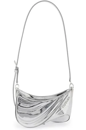 MUGLER Mujer, Bolsos, Gris, Talla: ONE Size