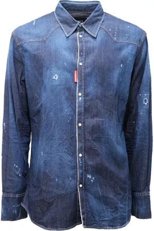 Dsquared2 Hombre, Camisas, Azul, Talla: S