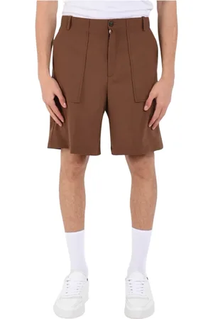 Mauro Grifoni Hombre, Pantalones cortos, Marrón, Talla: 2XL