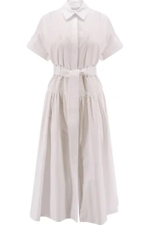 Max Mara Mujer, Vestidos, Blanco, Talla: XL