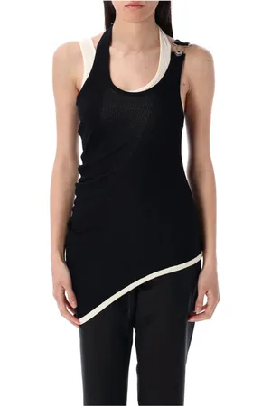 Jean Paul Gaultier Mujer, Camisetas, Negro, Talla: M