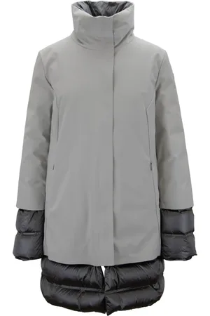 RRD Mujer, Abrigos, Gris, Talla: M