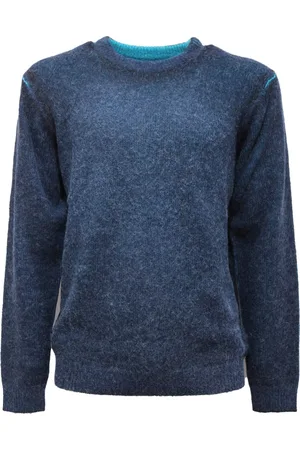 sun68 Hombre, Jerseys, Azul, Talla: M