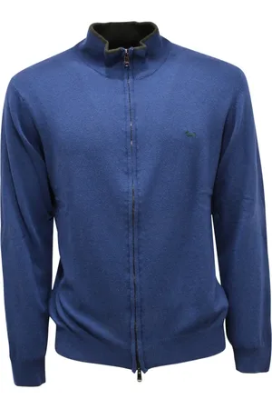HARMONT&BLAINE Hombre, Jerseys, Azul, Talla: M