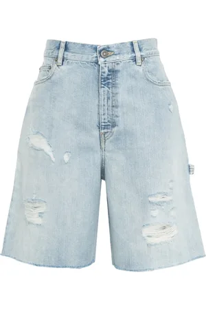 Golden Goose Mujer, Pantalones cortos, Azul, Talla: W25