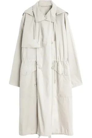 LEMAIRE Hombre, Abrigos, Blanco, Talla: S