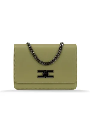 Elisabetta Franchi Mujer, Bolsos, Verde, Talla: ONE Size