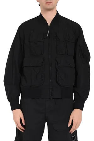 C.P. Company Hombre, Chaquetas, Negro, Talla: L