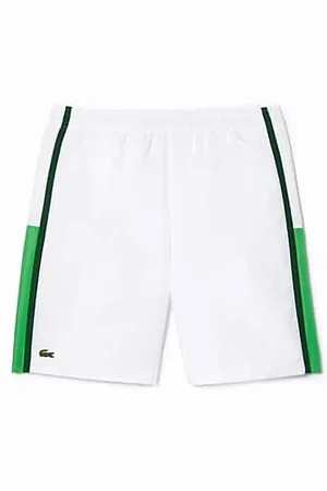 Lacoste Hombre, Pantalones cortos, Blanco, Talla: M