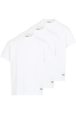 Jil Sander Hombre, Camisetas, Blanco, Talla: S