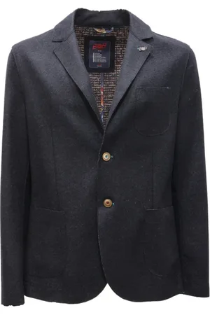 BOB der Bär Hombre, Chaquetas, Azul, Talla: S