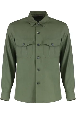 CANALI Hombre, Chaquetas, Verde, Talla: M