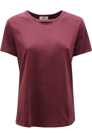 Elisabetta Franchi Mujer, Camisetas, Rojo, Talla: S