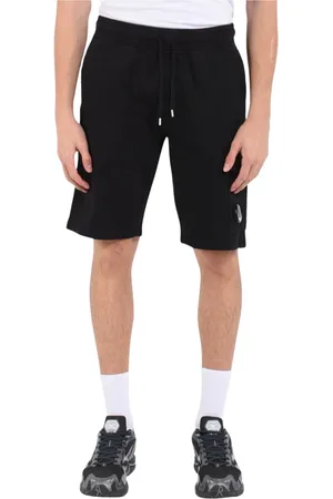 C.P. Company Hombre, Pantalones cortos, Negro, Talla: L