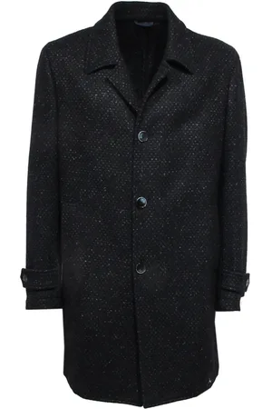 L.B.M. 1911 Hombre, Abrigos, Negro, Talla: L