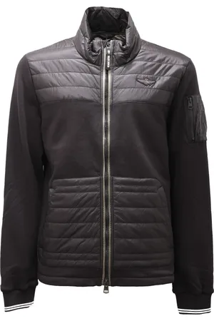 Aeronautica Militare Hombre, Chaquetas, Negro, Talla: S