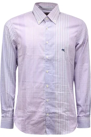 Etro Hombre, Camisas, Púrpura, Talla: S