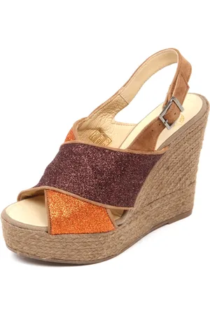 Espadrilles Mujer, Zapatos, Marrón, Talla: 36 EU
