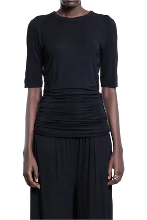 THOM KROM Mujer, Camisetas, Negro, Talla: M
