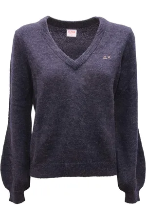 sun68 Mujer, Jerseys, Azul, Talla: M