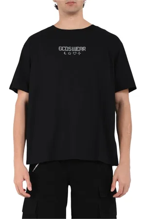 GCDS Hombre, Camisetas, Negro, Talla: M