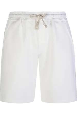 ELEVENTY Hombre, Pantalones cortos, Blanco, Talla: M