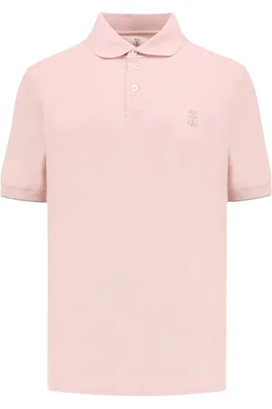Brunello Cucinelli Hombre, Camisetas, Rosa, Talla: S