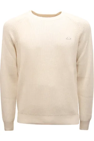 sun68 Hombre, Jerseys, Blanco, Talla: S