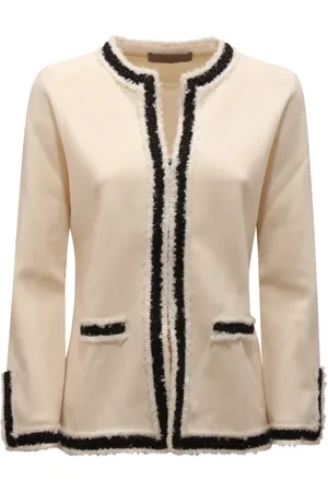 D.EXTERIOR Mujer, Chaquetas, Blanco, Talla: L