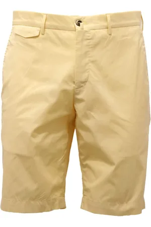PT01 Hombre, Pantalones cortos, Amarillo, Talla: M