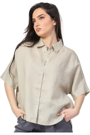 ECOALF Mujer, Blusas y Camisas, Gris, Talla: XS