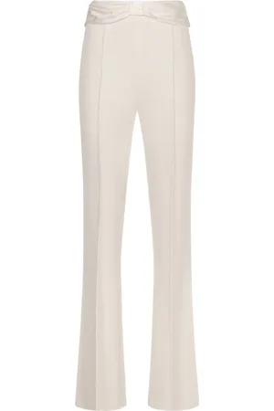 Elisabetta Franchi Mujer, Pantalones, Blanco, Talla: XS